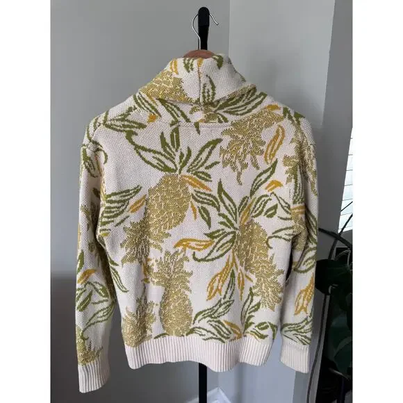 Maeve Anthropologie Piña-Print Cardigan - Picture 6 of 6
